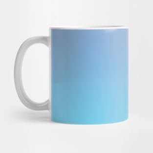 Blue Green Summer Gradient Fade Pattern Print Mug